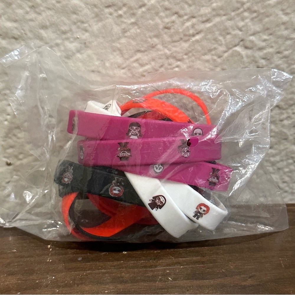 Horror Scary Villains Party Favor Rubber Bracelets
